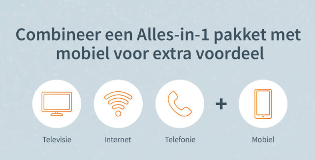 Alles in 1 met mobiel voordeel