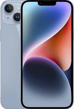 iPhone 14 Plus blauw