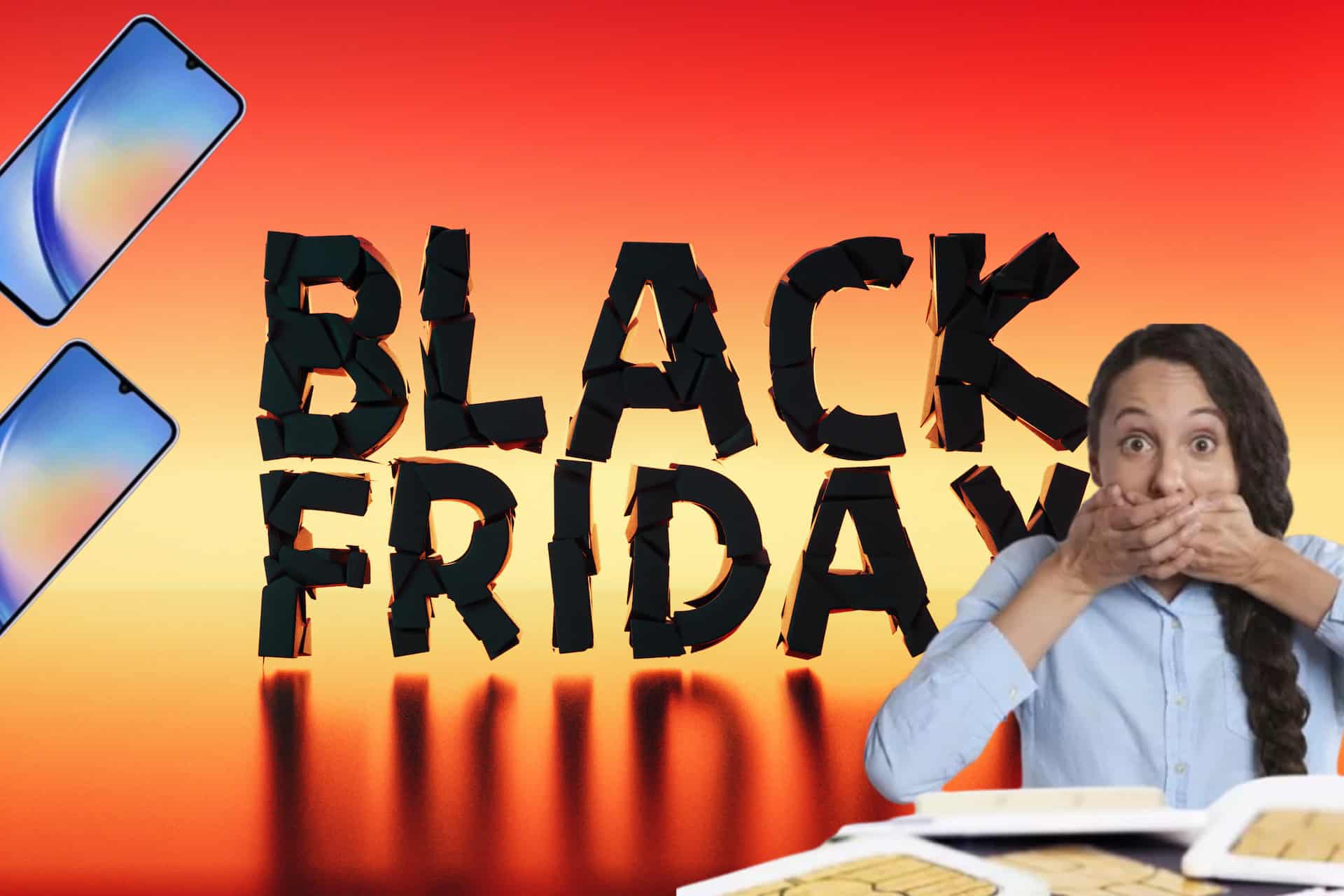 Black Friday sim only aanbiedingen tot € 140,- korting voor het grijpen