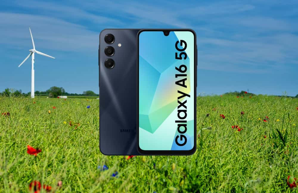 Gratis Samsung A16 t.w.v. € 199,- bij telefoon abonnement