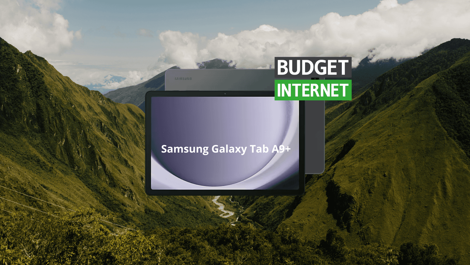 Gratis Samsung Tablet bij internet en tv abonnement van Budget internet