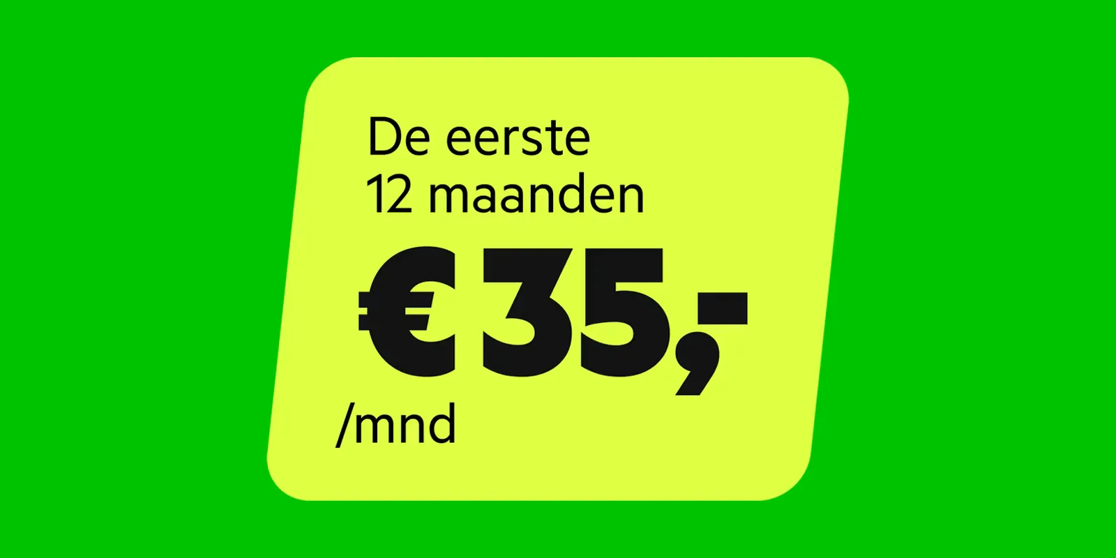 KPN welkomstvoordeel: 50 euro exclusieve cashback via Providers.nl plus de eerste 12 maanden internet voor 35 euro per maand