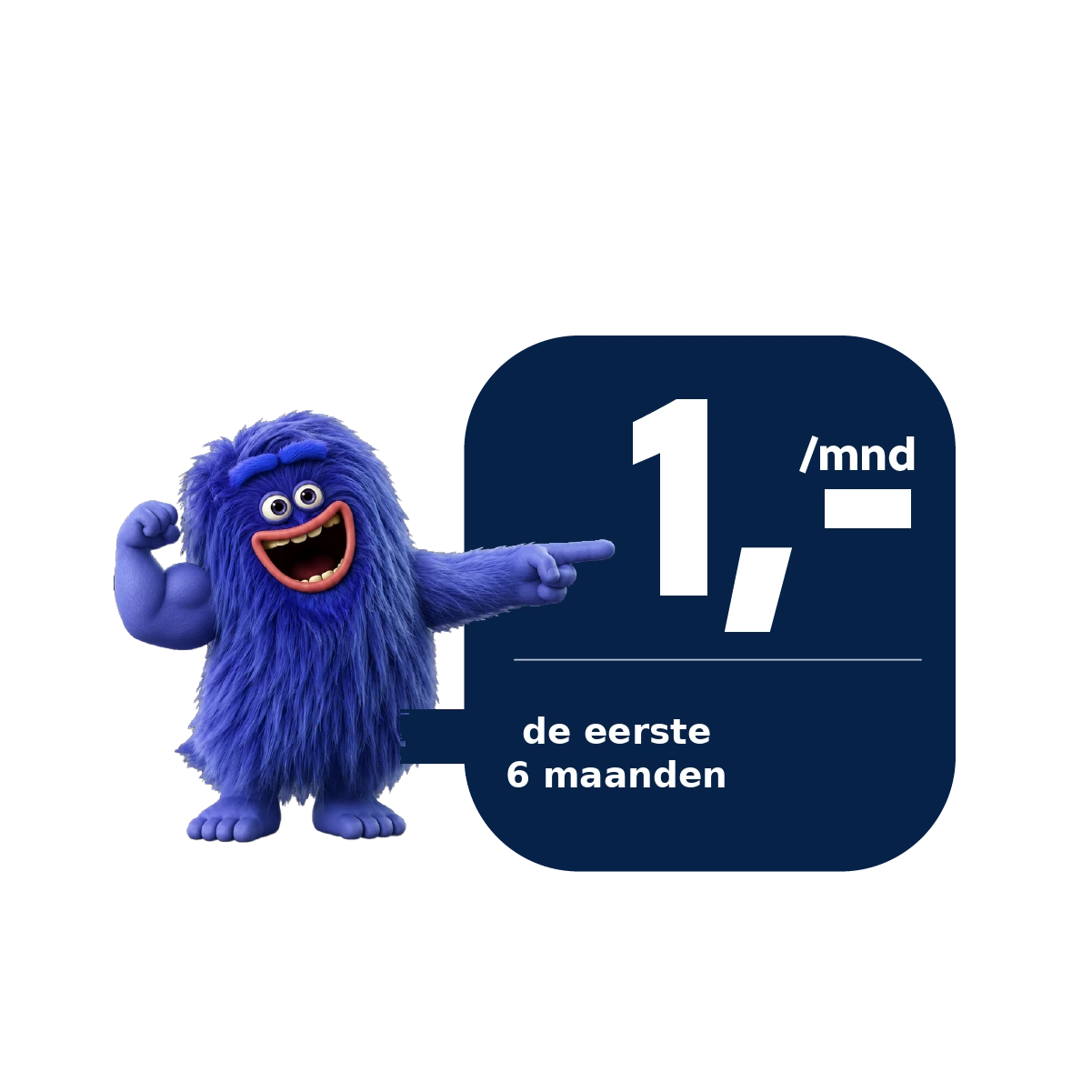 hollandsnieuwe Sim Only via Meervoordeel: €1 per maand de eerste 6 maanden plus 10 GB extra data