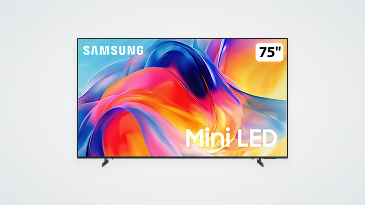 Samsung 75 inch Mini LED Smart TV t.w.v. 999 euro voor 199 euro bijbetaling bij Ziggo internet en tv via MeerVoordeel